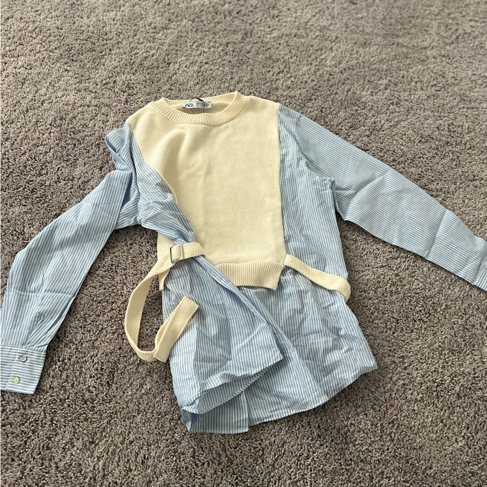 Zara collar sweater